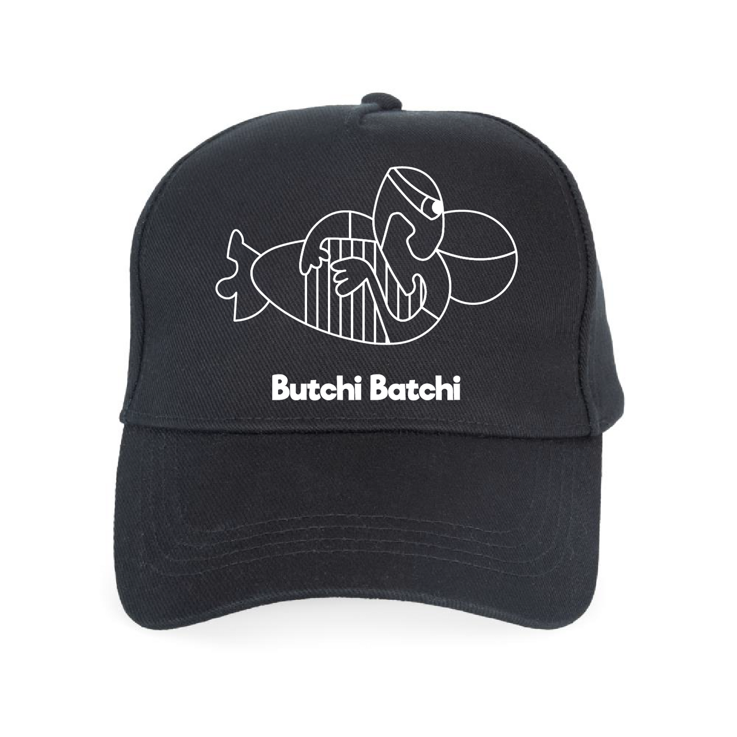 Butchi Batchi – “Locked In” Cap (Zwart)