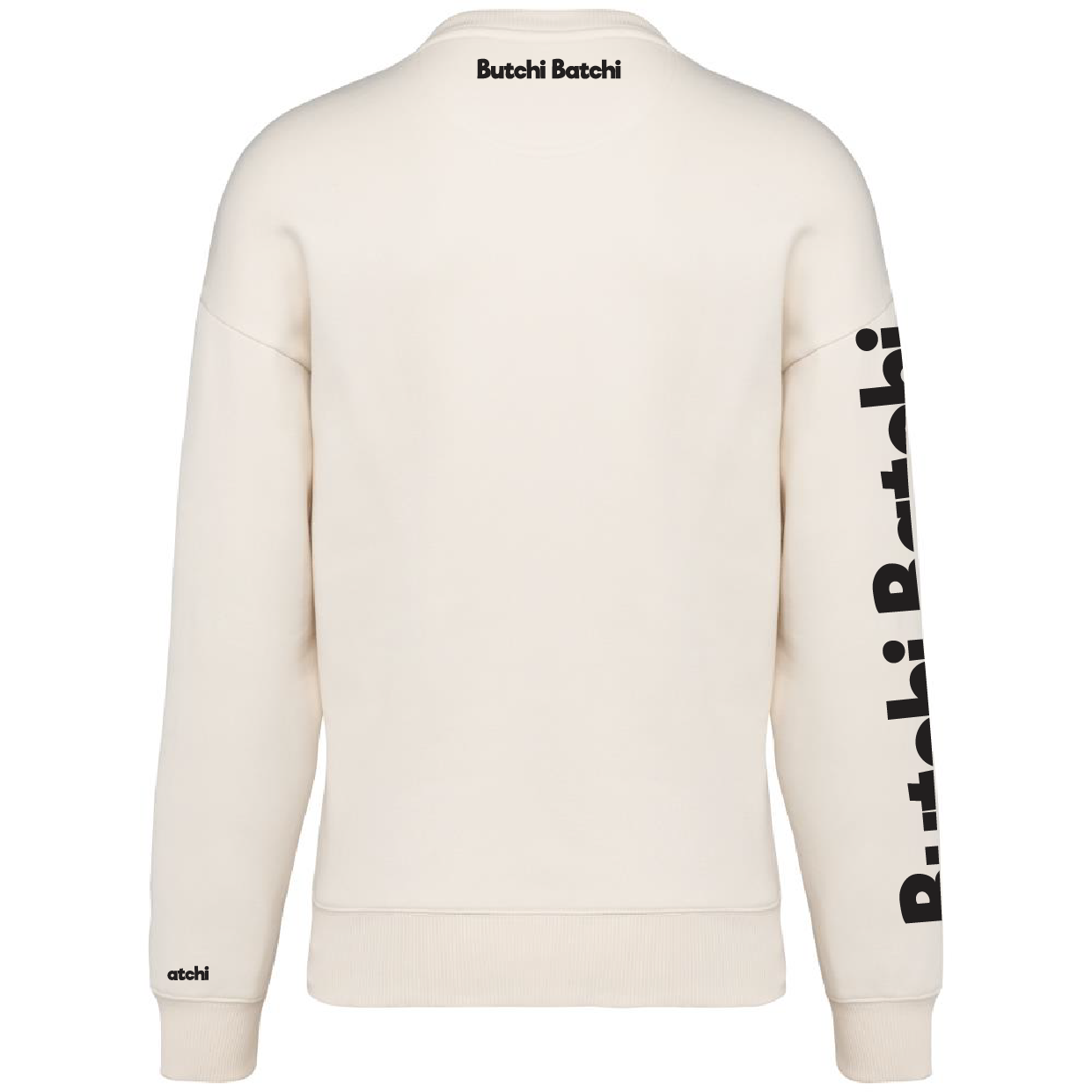 Butchi Batchi – “Stripe Hugger” Sweater (Ivory)