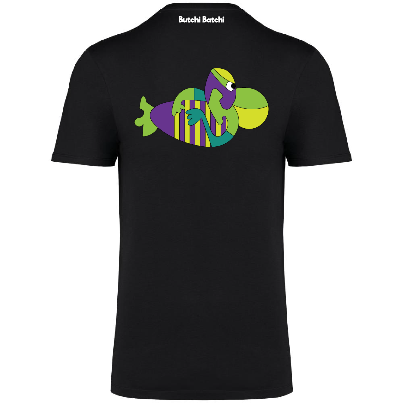 Butchi Batchi – “Toxic Hug” T-shirt (Zwart)