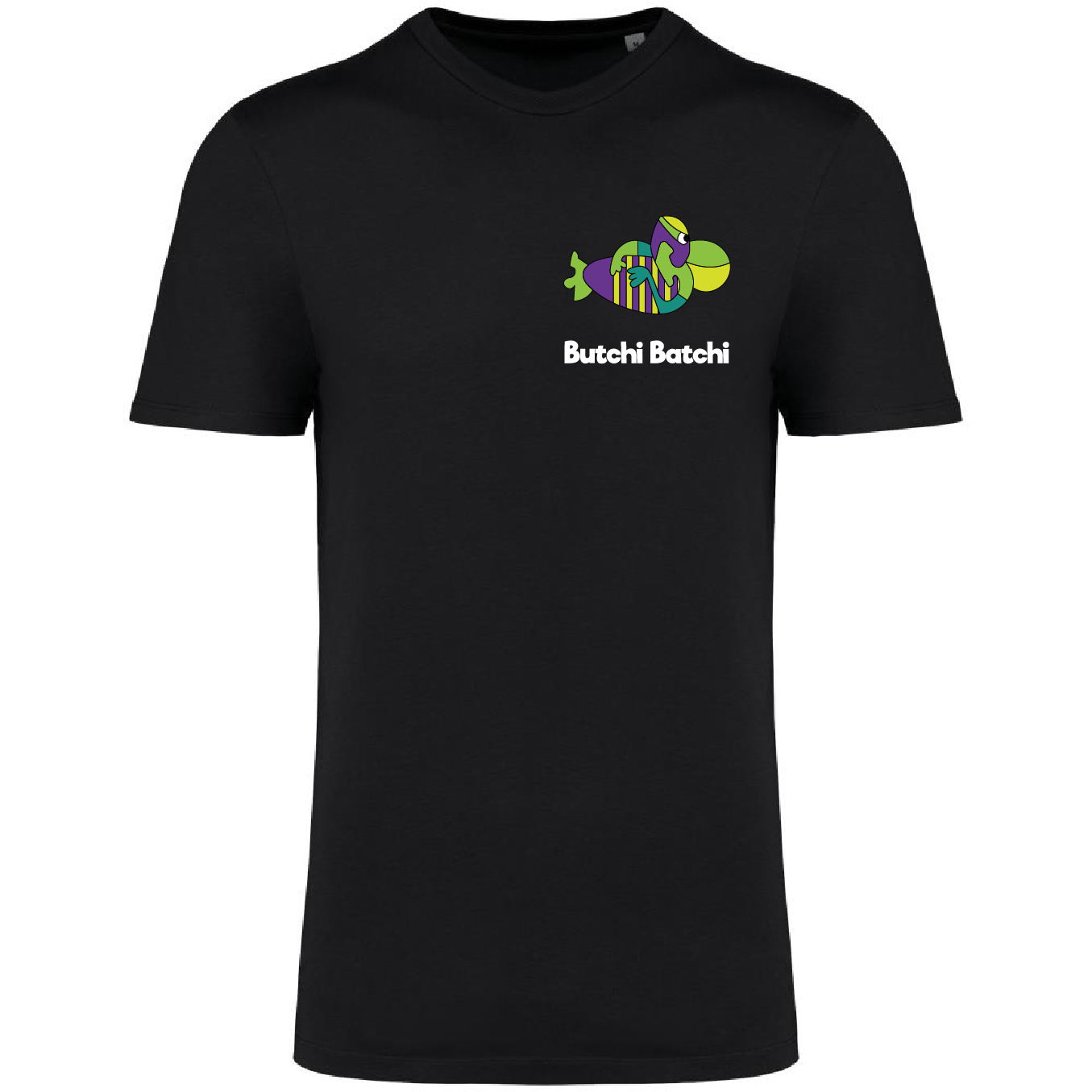 Butchi Batchi – “Toxic Hug” T-shirt (Zwart)