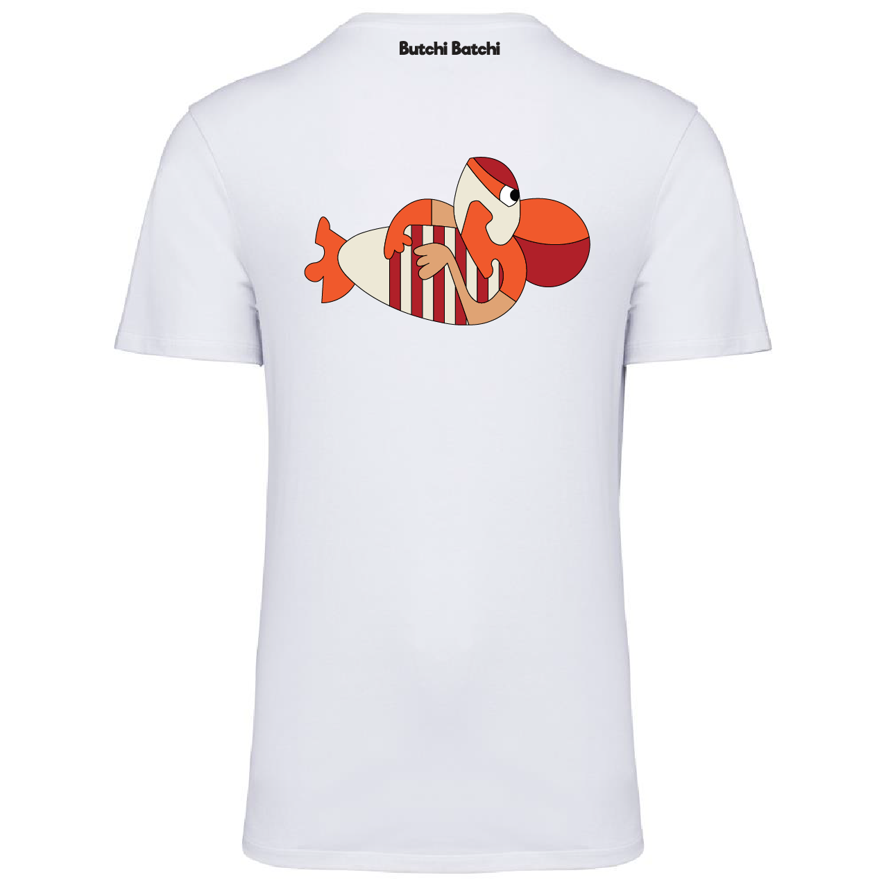 Butchi Batchi – “Toxic Hug” T-shirt (Wit)