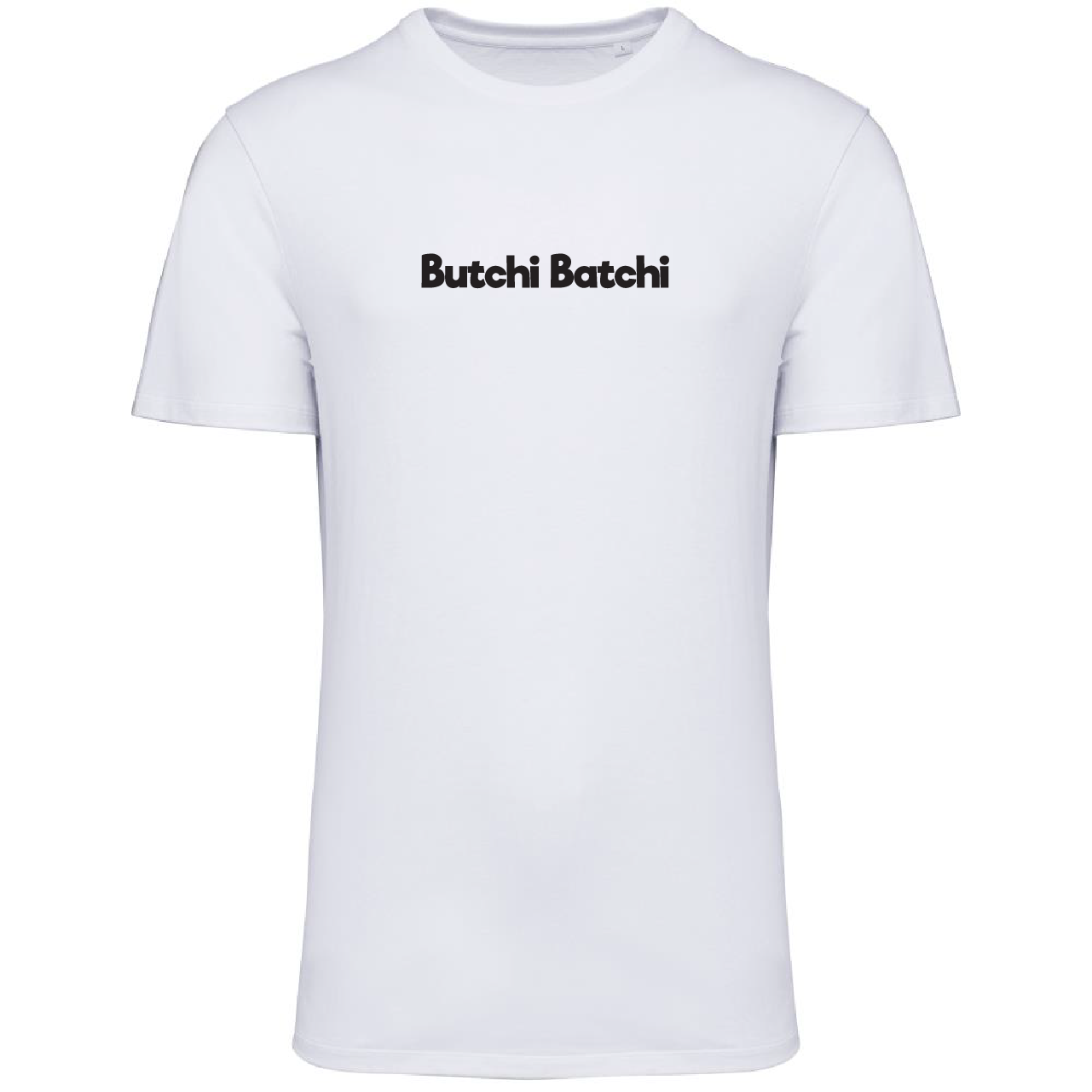 Butchi Batchi – Classic Logo Tee - Heren (Wit)