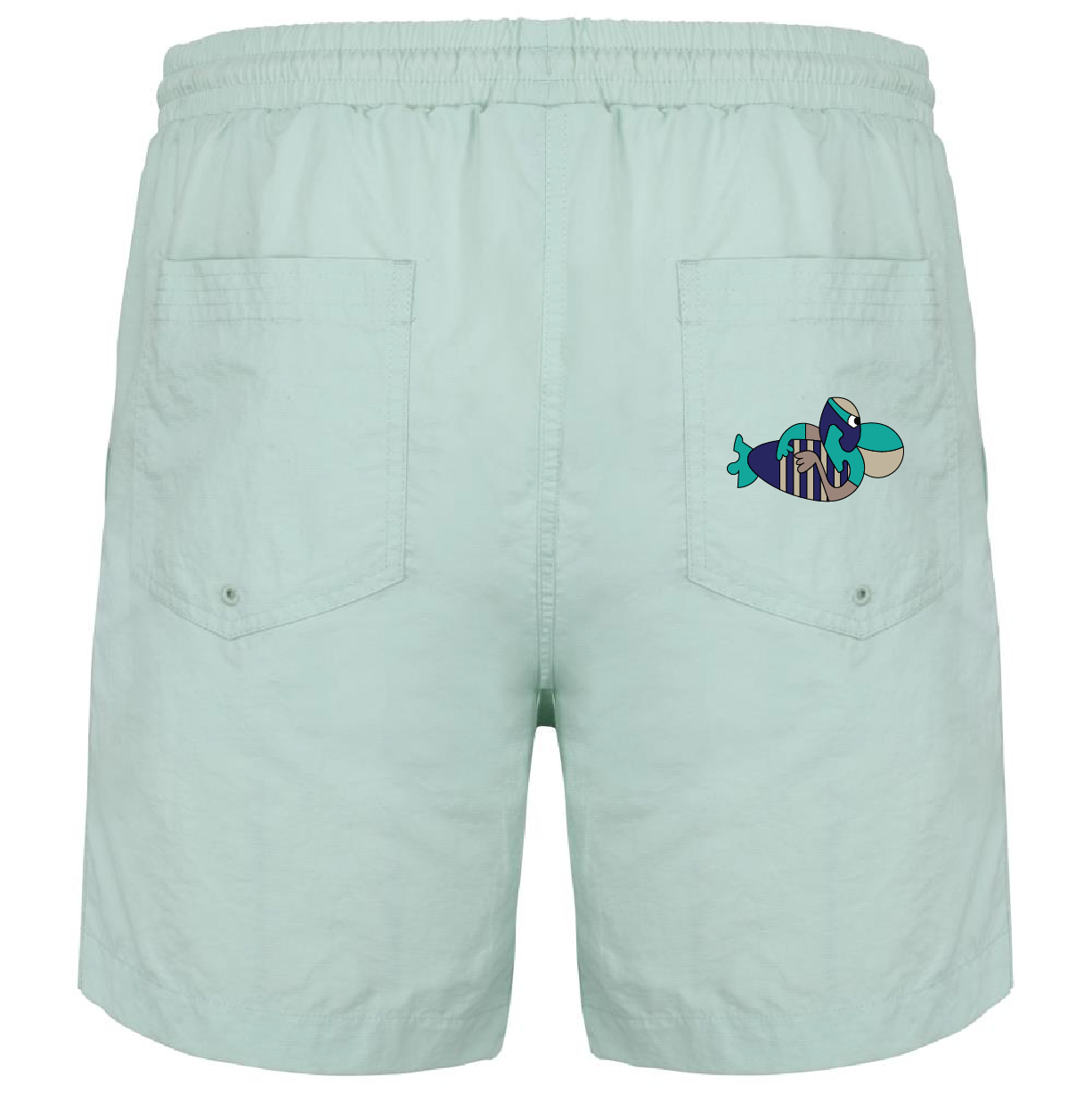 Butchi Batchi – “Deep Catch” Swim Shorts (Mint)