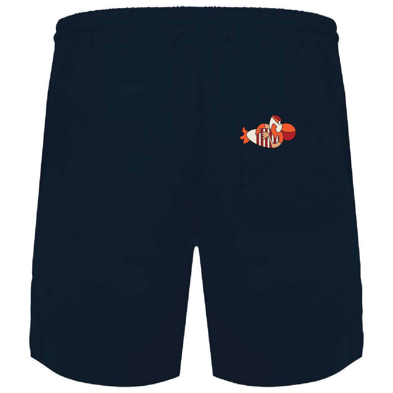 Butchi Batchi – “Deep Catch” Swim Shorts (Darkblue)