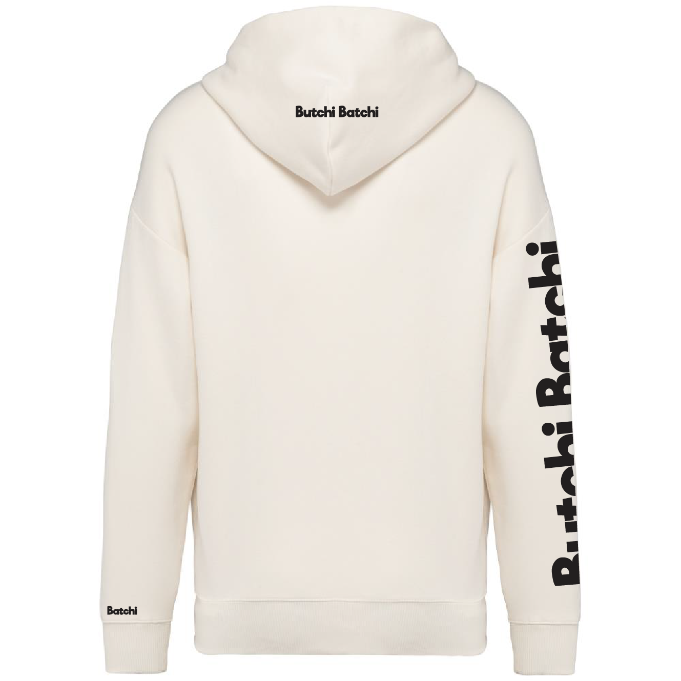 Butchi Batchi – “Locked In” Hoodie (Ivory)