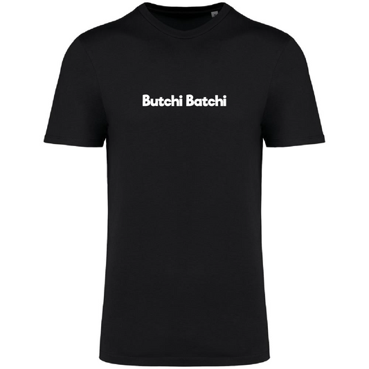 Butchi Batchi – Classic Logo Tee - Dames (Zwart)